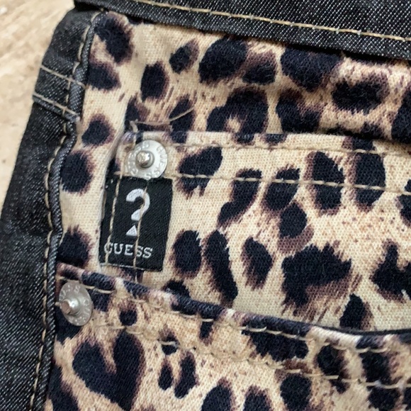 Guess leopard jeans new WITHOUT tags size 26 - Picture 7 of 7